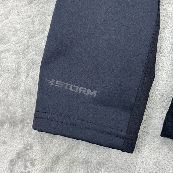 Under Armour Storm Coldgear Infrared Womens S Jacket Navy Zipper Pockets Outdoor - Picture 5 of 11